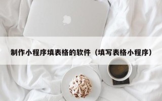 博罗制作小程序填表格的软件（填写表格小程序）